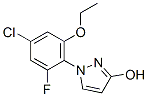 898748-85-1,1-(4-CHLORO-6-ETHOXY-2-FLUOROPHENYL)-3-HYDROXY-1H-PYRAZOLE