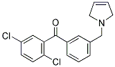 898749-52-5,2,5-DICHLORO-3'-(3-PYRROLINOMETHYL) BENZOPHENONE