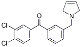 898749-54-7,3,4-DICHLORO-3'-(3-PYRROLINOMETHYL) BENZOPHENONE