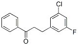 898750-01-1,3-(3-CHLORO-5-FLUOROPHENYL)PROPIOPHENONE