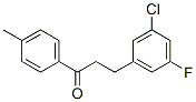 898750-10-2,3-(3-CHLORO-5-FLUOROPHENYL)-4'-METHYLPROPIOPHENONE