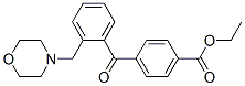 898750-20-4,4'-CARBOETHOXY-2-MORPHOLINOMETHYL BENZOPHENONE