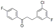 898750-61-3,3-(3-CHLORO-5-FLUOROPHENYL)-4'-FLUOROPROPIOPHENONE