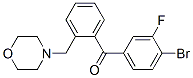 898750-62-4,4'-BROMO-3'-FLUORO-2-MORPHOLINOMETHYL BENZOPHENONE