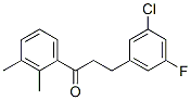 898750-64-6,3-(3-CHLORO-5-FLUOROPHENYL)-2',3'-DIMETHYLPROPIOPHENONE