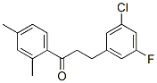 898750-67-9,3-(3-CHLORO-5-FLUOROPHENYL)-2',4'-DIMETHYLPROPIOPHENONE