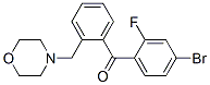 898750-86-2,4-BROMO-2-FLUORO-2'-MORPHOLINOMETHYL BENZOPHENONE