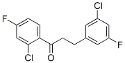 898751-12-7,2'-CHLORO-3-(3-CHLORO-5-FLUOROPHENYL)-4'-FLUOROPROPIOPHENONE