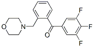 898751-25-2,2-MORPHOLINOMETHYL-3',4',5'-TRIFLUOROBENZOPHENONE