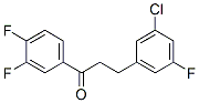 898751-48-9,3-(3-CHLORO-5-FLUOROPHENYL)-3',4'-DIFLUOROPROPIOPHENONE