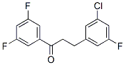 898751-52-5,3-(3-CHLORO-5-FLUOROPHENYL)-3',5'-DIFLUOROPROPIOPHENONE