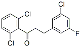 898751-60-5,3-(3-CHLORO-5-FLUOROPHENYL)-2',6'-DICHLOROPROPIOPHENONE