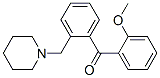 898751-74-1,2-METHOXY-2'-PIPERIDINOMETHYL BENZOPHENONE