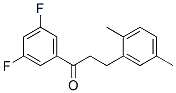 898754-10-4,3',5'-DIFLUORO-3-(2,5-DIMETHYLPHENYL)PROPIOPHENONE