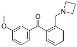 898754-38-6,2-AZETIDINOMETHYL-3'-METHOXYBENZOPHENONE