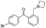 898754-71-7,2-AZETIDINOMETHYL-4'-BROMOBENZOPHENONE