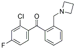 898755-15-2,2'-AZETIDINOMETHYL-2-CHLORO-4-FLUOROBENZOPHENONE