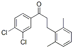 898755-24-3,3',4'-DICHLORO-3-(2,6-DIMETHYLPHENYL)PROPIOPHENONE
