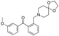898755-80-1,2-[8-(1,4-DIOXA-8-AZASPIRO[4.5]DECYL)METHYL]-3'-METHOXY BENZOPHENONE