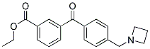 898756-28-0,4'-AZETIDINOMETHYL-3-CARBOETHOXYBENZOPHENONE