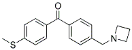 898756-37-1,4-AZETIDINOMETHYL-4'-THIOMETHYLBENZOPHENONE