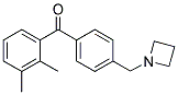 898756-58-6,4'-AZETIDINOMETHYL-2,3-DIMETHYLBENZOPHENONE