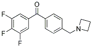 898757-08-9,4'-AZETIDINOMETHYL-3,4,5-TRIFLUOROBENZOPHENONE