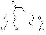 898757-23-8,3'-BROMO-4'-CHLORO-4-(5,5-DIMETHYL-1,3-DIOXAN-2-YL)BUTYROPHENONE