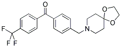 898758-14-0,4'-[8-(1,4-DIOXA-8-AZASPIRO[4.5]DECYL)METHYL]-4-TRIFLUOROMETHYLBENZOPHENONE