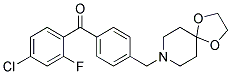 898758-25-3,4-CHLORO-4'-[8-(1,4-DIOXA-8-AZASPIRO[4.5]DECYL)METHYL]-2-FLUOROBENZOPHENONE