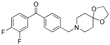 898758-46-8,3,4-DIFLUORO-4'-[8-(1,4-DIOXA-8-AZASPIRO[4.5]DECYL)METHYL]BENZOPHENONE