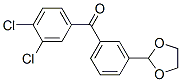 898759-58-5,3,4-DICHLORO-3'-(1,3-DIOXOLAN-2-YL)BENZOPHENONE