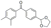 898760-28-6,3,4-DIMETHYL-4'-(1,3-DIOXOLAN-2-YL)BENZOPHENONE