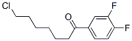 898761-57-4,7-CHLORO-1-(3,4-DIFLUOROPHENYL)-1-OXOHEPTANE