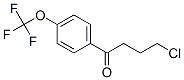 898761-60-9,4-CHLORO-1-OXO-1-(4-TRIFLUOROMETHOXYPHENYL)BUTANE