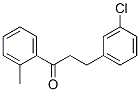 898762-12-4,3-(3-CHLOROPHENYL)-2'-METHYLPROPIOPHENONE