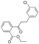 898762-38-4,3-(3-CHLOROPHENYL)-2'-CARBOETHOXYPROPIOPHENONE