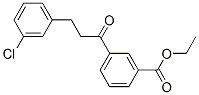 898762-41-9,3-(3-CHLOROPHENYL)-3'-CARBOETHOXYPROPIOPHENONE