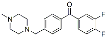 898763-36-5,3,4-DIFLUORO-4'-(4-METHYLPIPERAZINOMETHYL) BENZOPHENONE