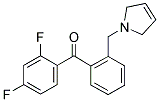 898763-80-9,2,4-DIFLUORO-2'-(3-PYRROLINOMETHYL) BENZOPHENONE
