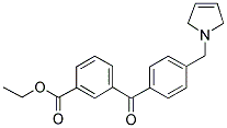 898763-91-2,3-CARBOETHOXY-4'-(3-PYRROLINOMETHYL) BENZOPHENONE