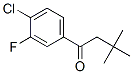 898764-64-2,4'-CHLORO-3,3-DIMETHYL-3'-FLUOROBUTYROPHENONE