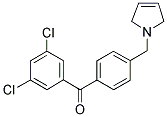 898764-71-1,3,5-DICHLORO-4'-(3-PYRROLINOMETHYL) BENZOPHENONE