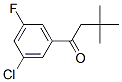 898764-80-2,3'-CHLORO-3,3-DIMETHYL-5'-FLUOROBUTYROPHENONE