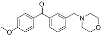 898765-09-8,4'-METHOXY-3-MORPHOLINOMETHYL BENZOPHENONE