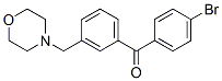 898765-38-3,4'-BROMO-3-MORPHOLINOMETHYL BENZOPHENONE