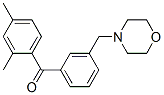 898765-56-5,2,4-DIMETHYL-3'-MORPHOLINOMETHYL BENZOPHENONE