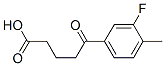 898765-93-0,5-(3-FLUORO-4-METHYLPHENYL)-5-OXOVALERIC ACID