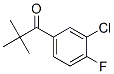 898766-33-1,3'-CHLORO-2,2-DIMETHYL-4'-FLUOROPROPIOPHENONE