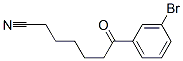 898766-82-0,7-(3-BROMOPHENYL)-7-OXOHEPTANENITRILE